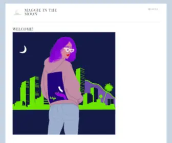 Maggieinthemoon.com(Graphic Designer & Illustrator based in Burbank) Screenshot