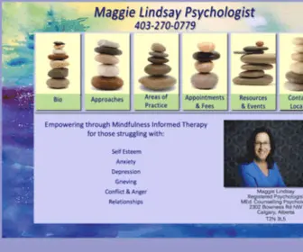 Maggielindsaypsychologist.ca(Maggie Lindsay Psychologist) Screenshot