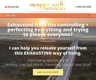 Maggienickcounseling.com(Maggie Nick Counseling) Screenshot