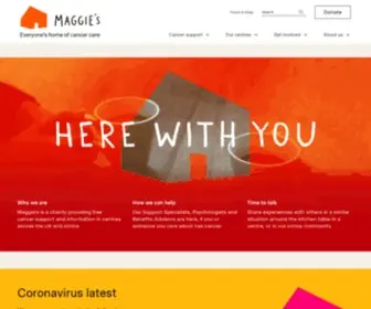Maggiescentres.org(Maggie’s) Screenshot