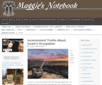 Maggiesnotebook.com(Please Vote in My 2016 Presidential Poll) Screenshot