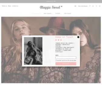 Maggiesweet.es(Maggie Sweet) Screenshot