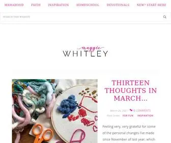 Maggiewhitley.com(Maggie Whitley) Screenshot