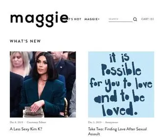 Maggiezine.com(Maggie) Screenshot