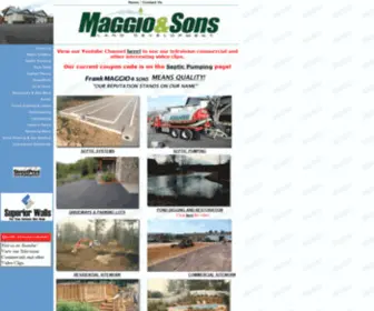 Maggioandsons.com(Land Development Company) Screenshot