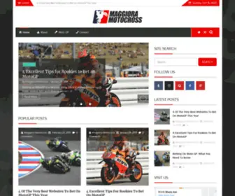 Maggioramotocross.com Screenshot