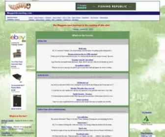 Maggotdrowning.com(A uk coarse fishing website for anglers and uk fishing clubs. information for all maggotdrowners inc) Screenshot