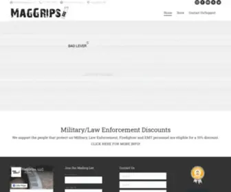 Maggrips.com(Magpul PMAG Grip Kits) Screenshot