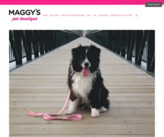 Maggyspetboutique.ca(Maggy's Pet Boutique) Screenshot