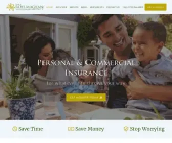 Maghaninsurance.com(The Ross Maghan Agency) Screenshot