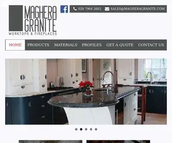 Magheragranite.com(Maghera Granite) Screenshot