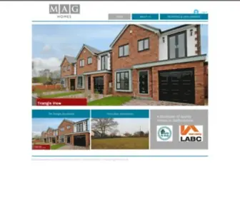 Maghomes.co.uk(MAG Homes) Screenshot