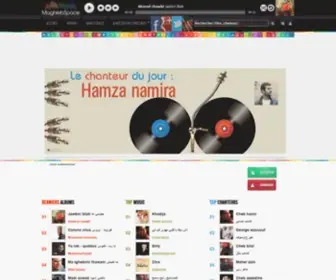 Maghreb.space(MaghrebSpace : Écouter et Télécharger GRATUITEMENT en format MP3 sur le plus grand espace de la musique arabe et maghrebine) Screenshot