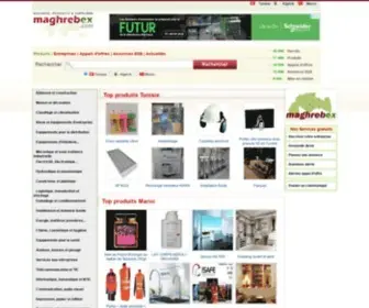 Maghrebex.com(Société) Screenshot