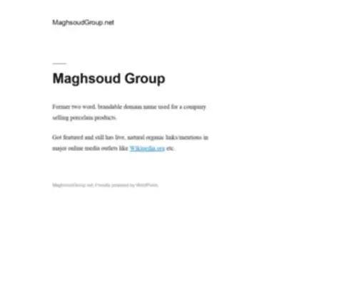 Maghsoudgroup.net(صفحه اصلی) Screenshot