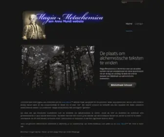 Magia-Metachemica.net(Magia Metachemica) Screenshot