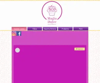Magiadulce.cl(Tortas) Screenshot