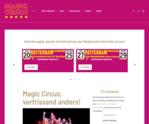 Magic-Circus.com(Magic Circus) Screenshot