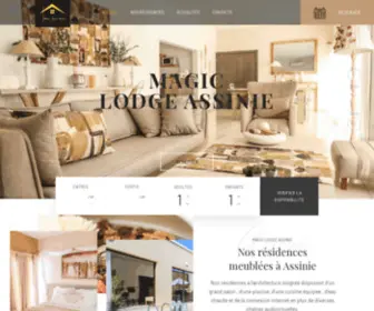 Magic-Lodge-Assinie.com(Magic Lodge Assinie) Screenshot
