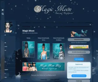 Magic-Moon-Sims.com(Magic Moon) Screenshot