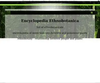 Magic-Plants.com(Encyclopedia Ethnobotanica) Screenshot