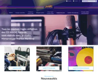 Magic-Records.com(Magic) Screenshot