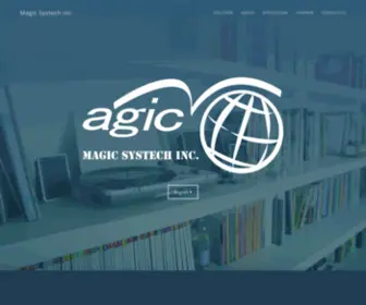 Magic-SYstech.com(Magic Systech was established in 2004. Our major business) Screenshot