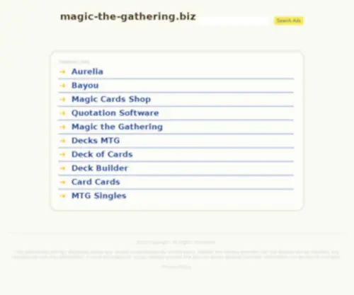 Magic-The-Gathering.biz(Ice age)) Screenshot