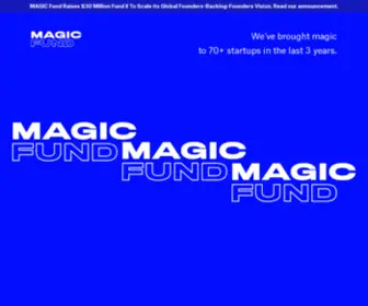 Magic.fund(MAGIC Fund) Screenshot