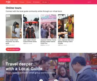 Magical-Trip.com(Japan's Best Local Tours by Local Guides) Screenshot