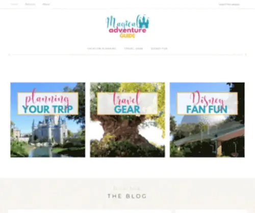 Magicaladventureguide.com(Magical Adventure Guide) Screenshot