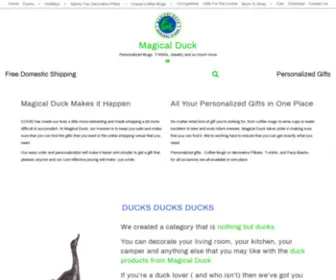 Magicalduck.com(Personalized Mugs) Screenshot