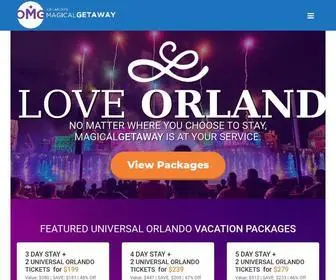 Magicalgetaway.com(Orlando Vacation Packages) Screenshot