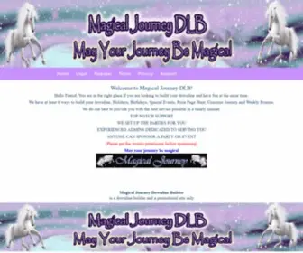 Magicaljourneydlb.com(Magical Journey Downline Builder) Screenshot