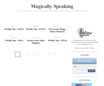 Magically-Speaking.com(Magically Speaking) Screenshot