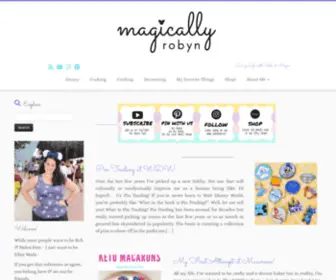 Magicallyrobyn.com(Living Life with Color & Magic) Screenshot