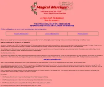 Magicalmarriage.com(The Magi Society) Screenshot