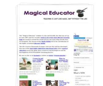 Magicalmaths.org(Magical Educator) Screenshot