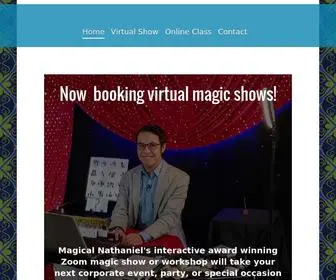 Magicalnathaniel.com(Magical Nathaniel) Screenshot