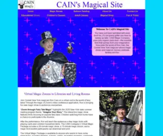 Magicalsite.com(CAIN's Magical Site) Screenshot