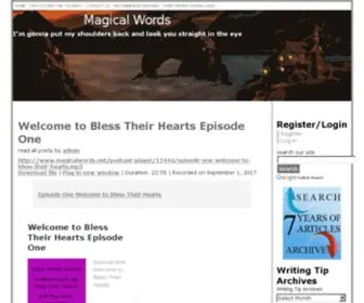 Magicalwords.net(Magical Words) Screenshot