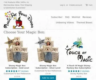 Magicatyourdoor.com(5 Best Disney Subscription Boxes For 2020 Disney Magic) Screenshot