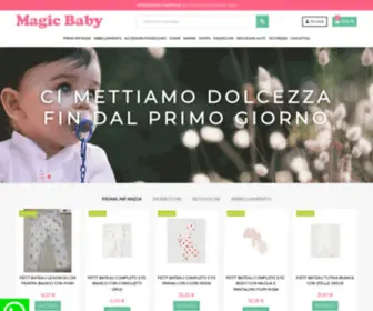 Magicbaby.online(MAGIC BABY NEGOZIO PER LA PRIMA INFANZIA COME PASSEGGINI) Screenshot