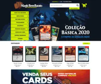 Magicbembarato.com.br(O maior e mais variado estoque do Brasil) Screenshot