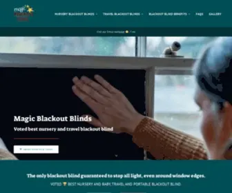 Magicblackoutblind.co.uk(Magic Blackout Blind) Screenshot