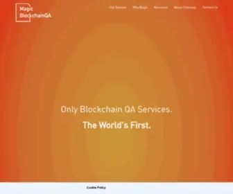 Magicblockchainqa.com(Blockchain QA Testing) Screenshot