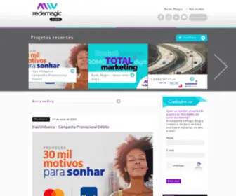 Magicblog.com.br(Rede Magic) Screenshot