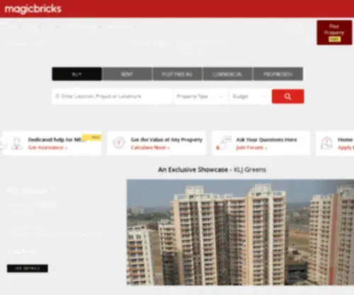 Magicbricks.com(Real Estate) Screenshot