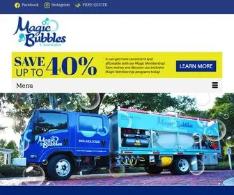 Magicbubblesclearwater.com(Magicbubblesclearwater) Screenshot
