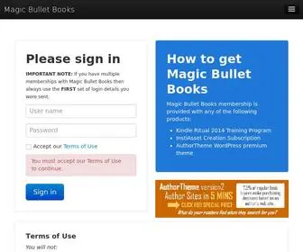 Magicbulletbooks.com(Magic Bullet Books) Screenshot